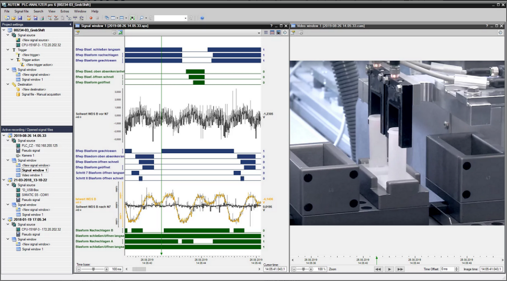 PLC ANALYZER pro 6- Video track module for PLC-ANALYZER pro 6