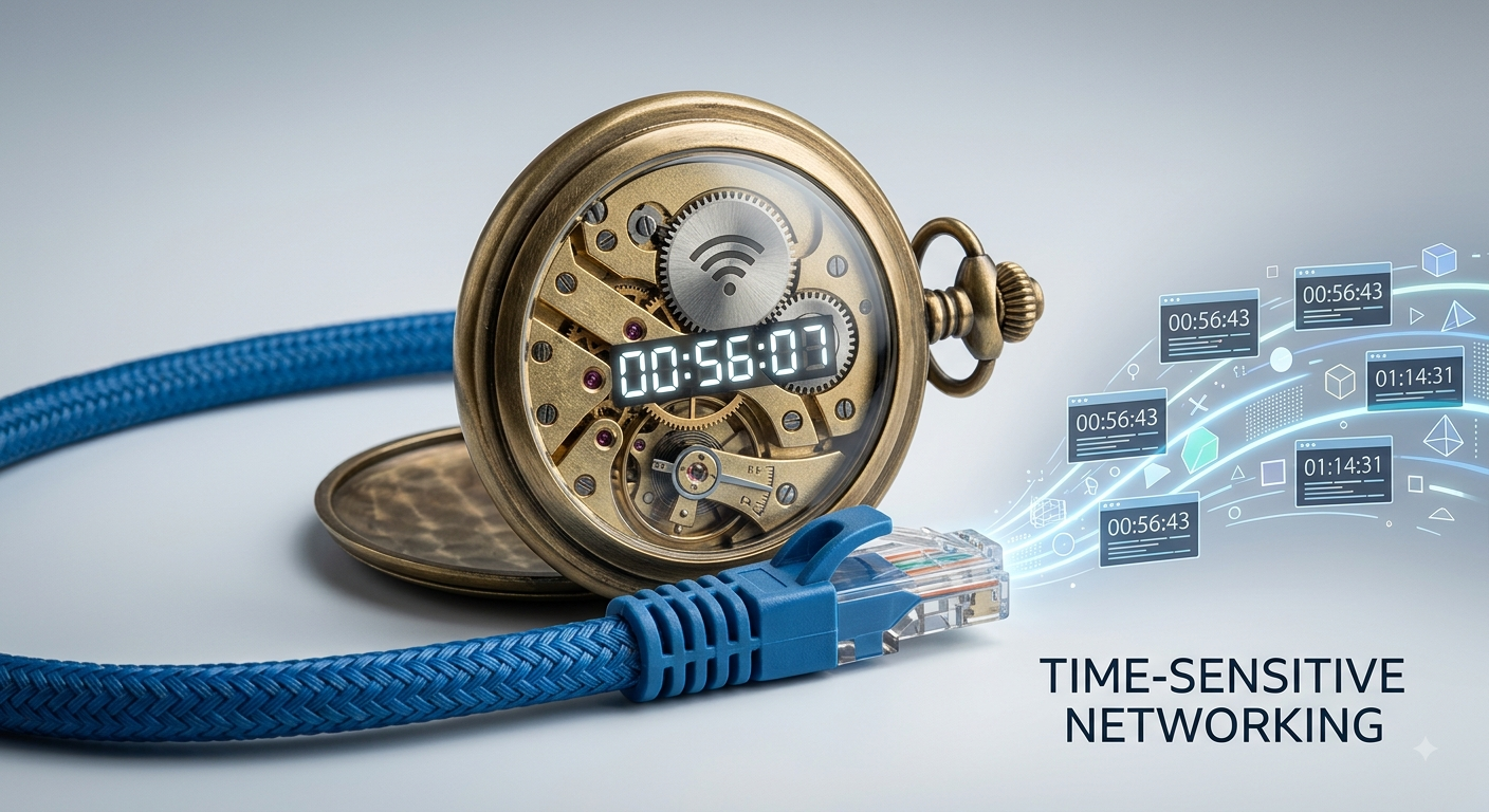 Time-Sensitive Networking (TSN): Ethernet determinista para la automatización industrial