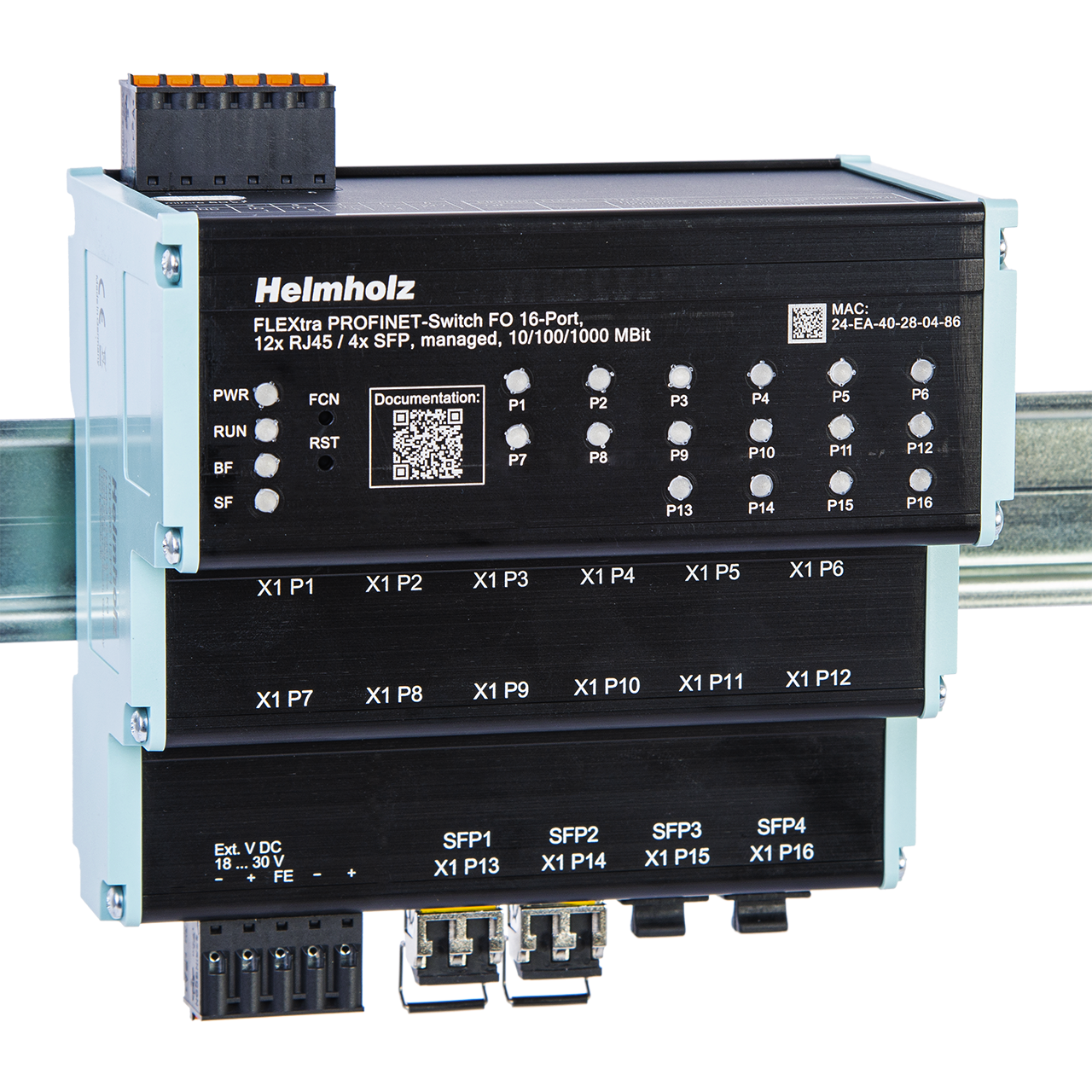 FLEXtra STAGE PROFINET-Switch - Imagen 2