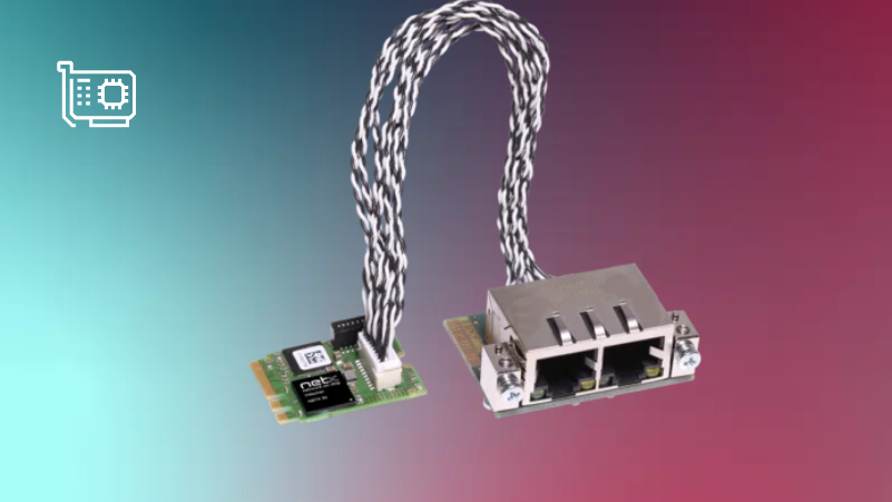 Cyber-secure M.2 2230 Key A+E PC card - Industrial Ethernet Device