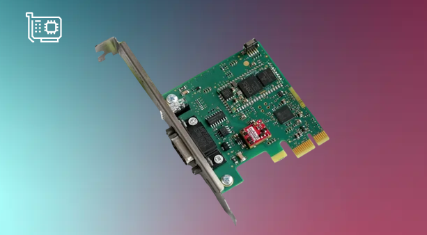 Cyber-secure PCI Express PC card - PROFIBUS DP Slave