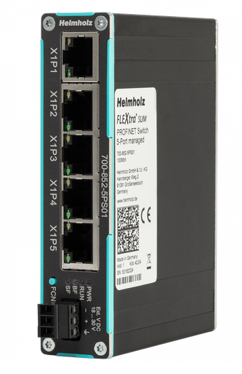 FLEXtra SLIM PROFINET-Switch, managed