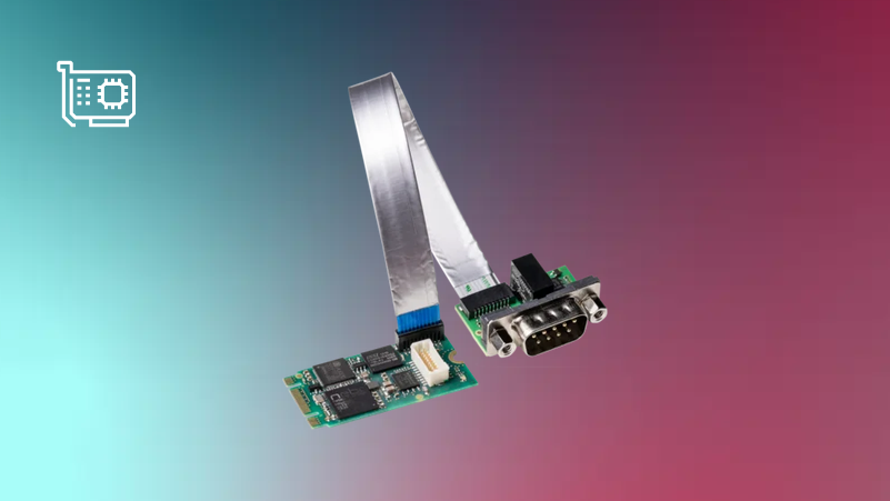 Cyber-secure M.2 2242 Key B+M PC card - CANopen Slave
