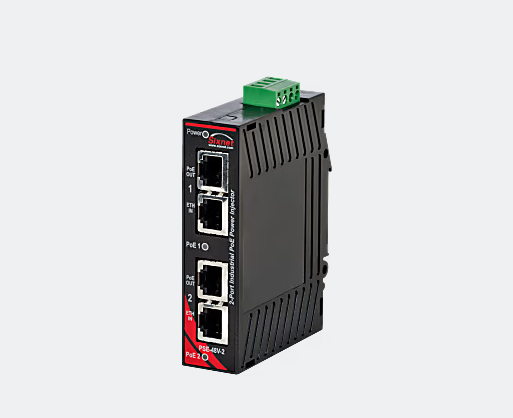 Sixnet® EB-PSE-48V-2A, Mode B Power Injector