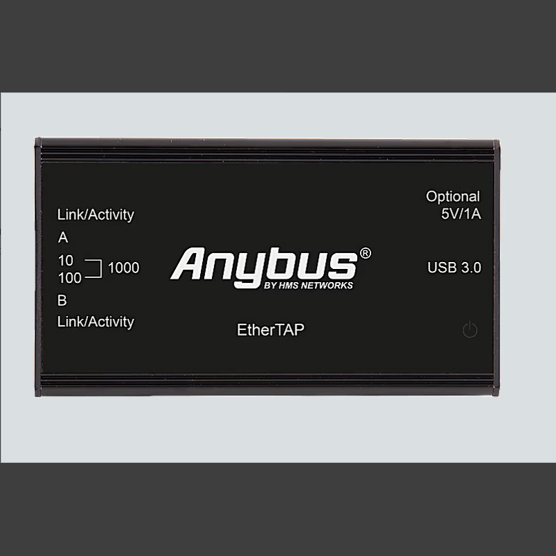 Anybus EtherTAP 1G, TAP Ethernet Gigabit portátil para diagnóstico de redes, 513-00021A