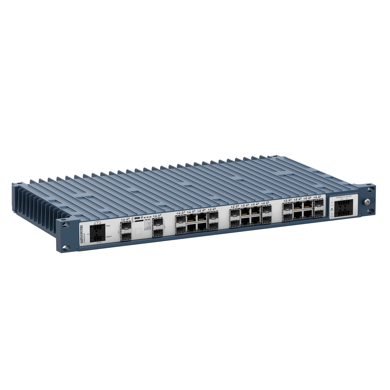 Westermo RedFox-7528 switch administrable 10G para rack de 19"